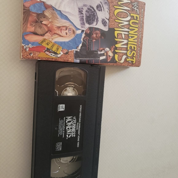 Vintage: WWF Funniest Moments VHS. - Picture 5 of 5